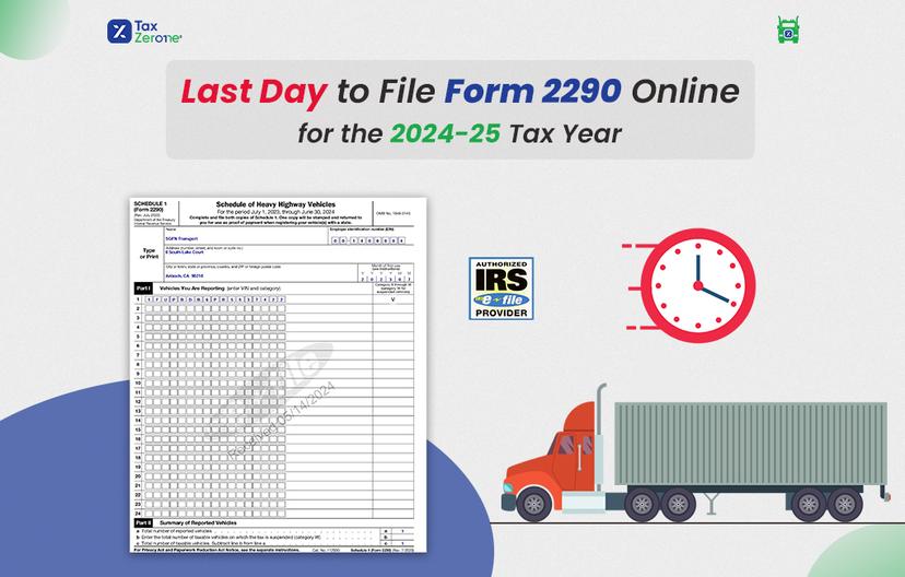 Truckers Alert: Final Deadline to File Form 2290 Online is Today!