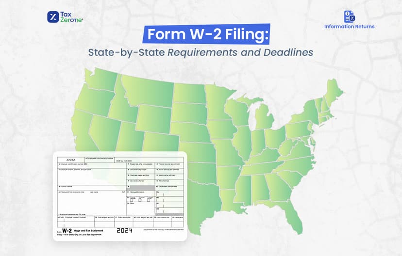 State Filing Requirements for W-2 Forms