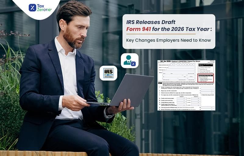 IRS Releases Draft Form 941 for the 2026 Tax Year