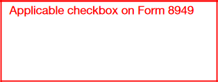 Applicable Checkbox on Form 8949