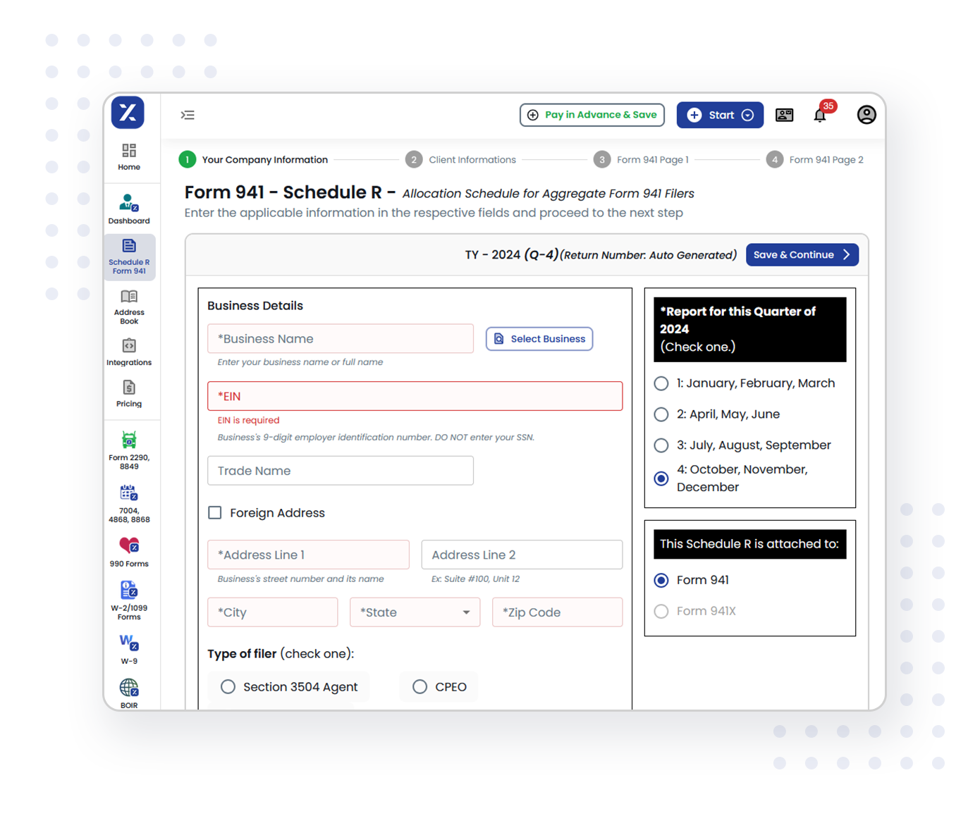 Step-by-Step Guide to Filing Form 941 Schedule R