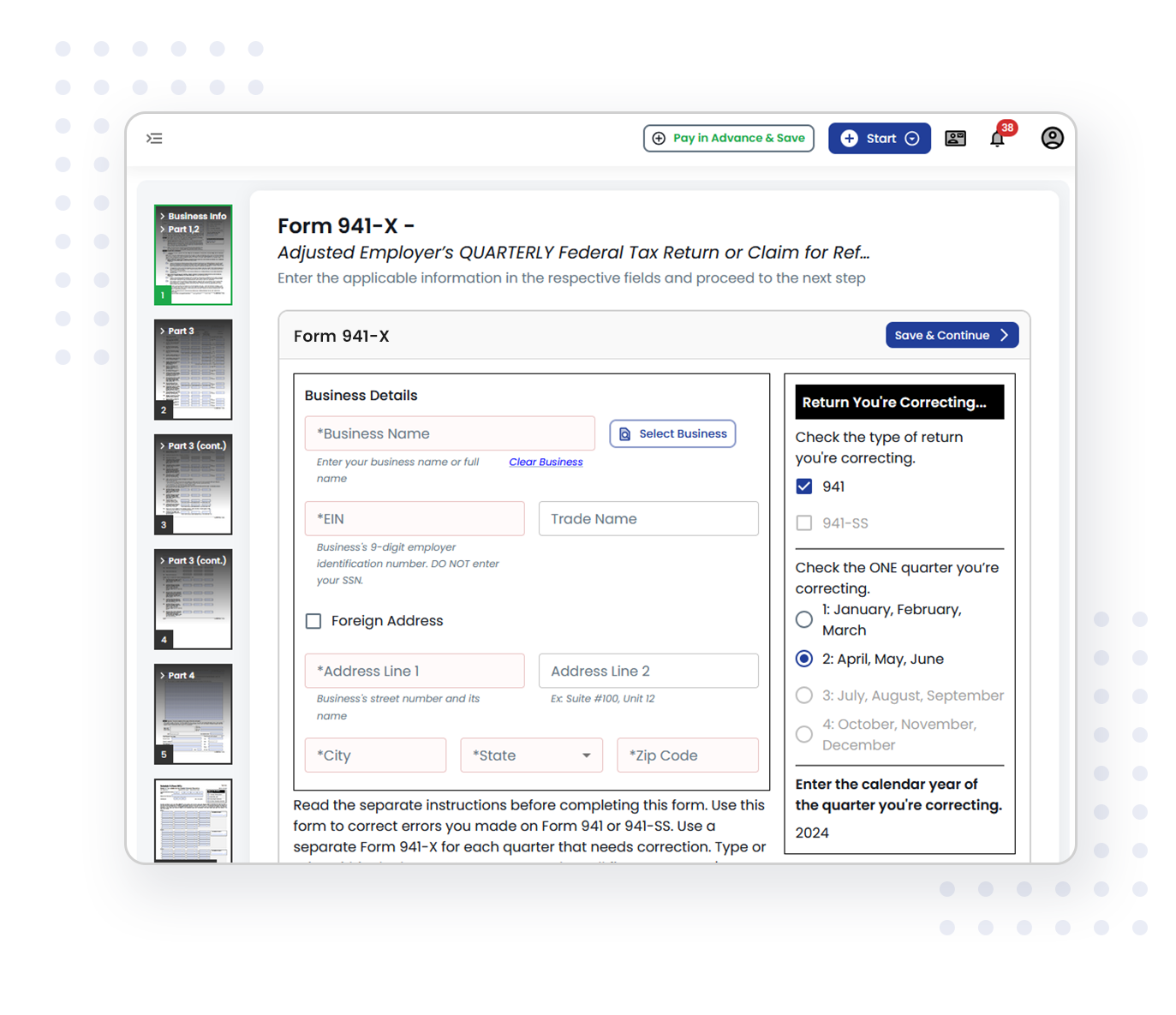 File Form 940 for your business with the IRS in just 3 simple steps