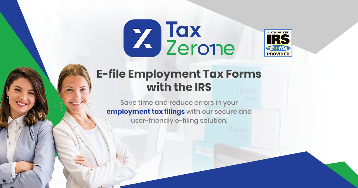 E-File Form 945 for Non-Payroll Taxes | TaxZerone®