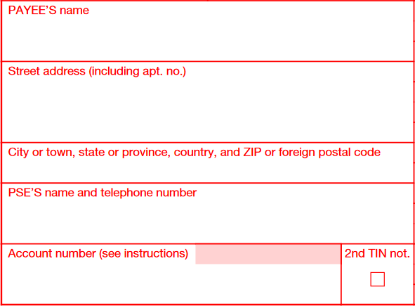 Payee details