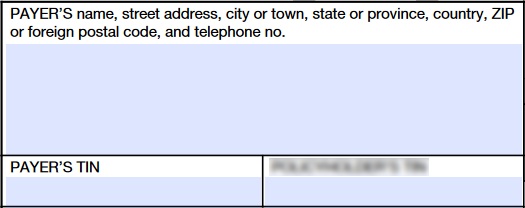 Payer details