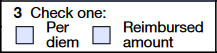 Box 3: Payment Method for Long-Term Care Benefits