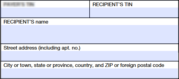 Recipient details