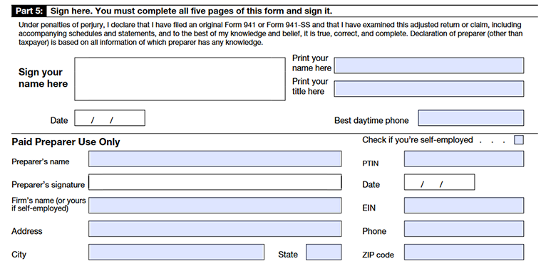 Part 5: Sign Here 