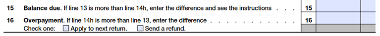 form 943 Balance Due taxes