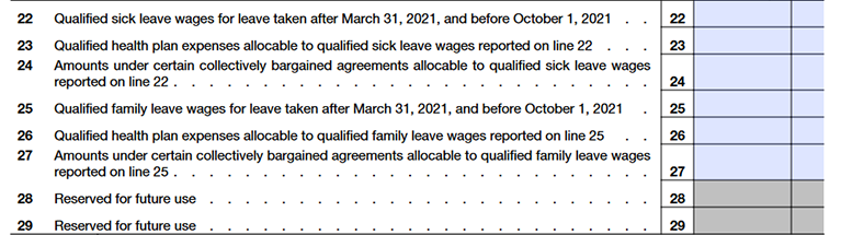 form 943 Sick leave wage