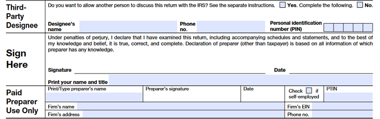 form 943 Third Party