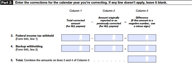 Part 2: Correct the administrative error