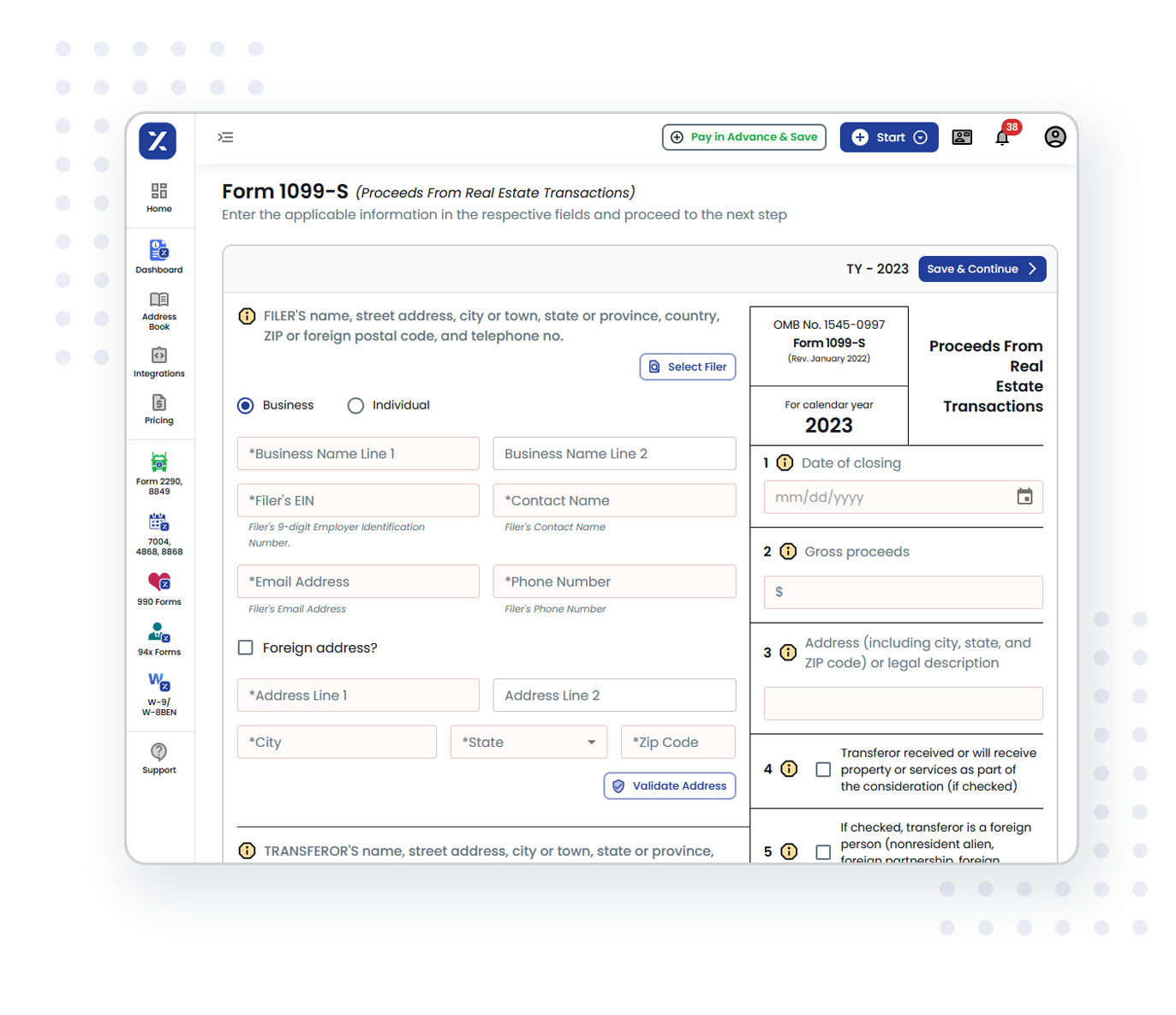 3 Simple Steps to File Form 1099-S