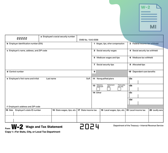 Michigan W-2 and Form 5081 Filing Requirements for 2024